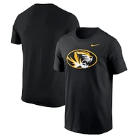 T-shirt Nike noir avec logo Missouri Tigers pour homme