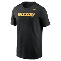 Men's Nike Black Missouri Tigers Logo T-Shirt