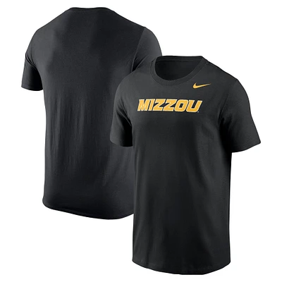 Men's Nike Black Missouri Tigers Logo T-Shirt