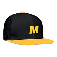 Casquette de baseball Nike noire Missouri Tigers On-Field Performance pour homme