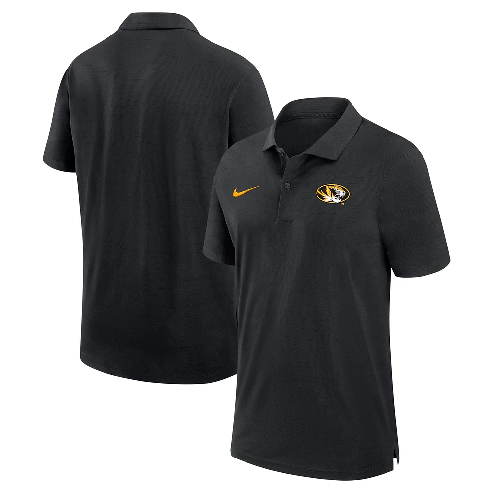 Polo Nike Performance noir Missouri Tigers pour homme