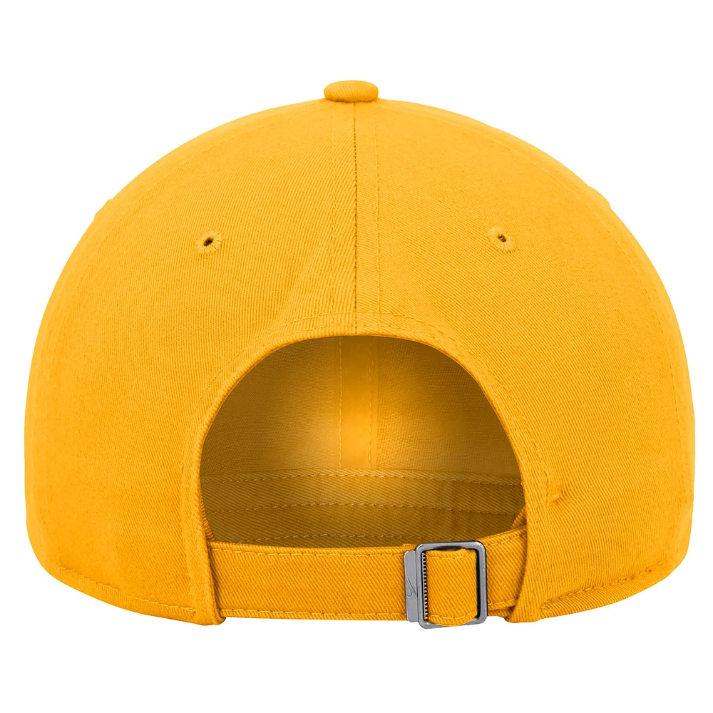 Casquette ajustable Nike Gold Missouri Tigers Club pour homme