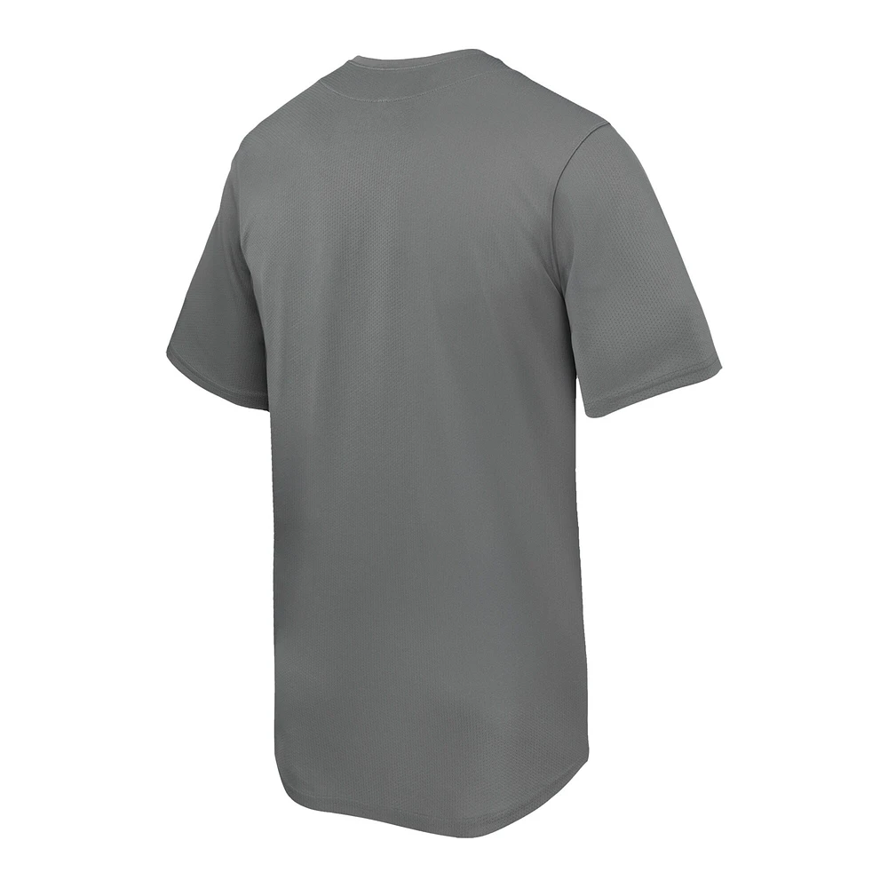 Maillot de baseball Nike gris Missouri Tigers Limited pour homme