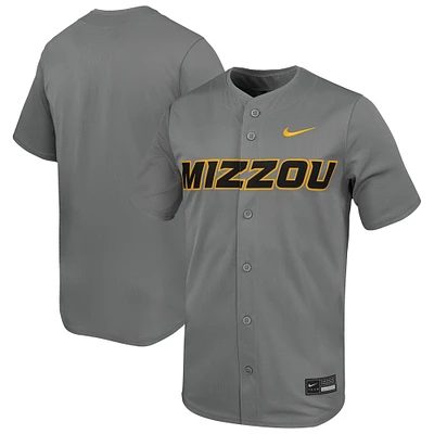 Maillot de baseball Nike gris Missouri Tigers Limited pour homme