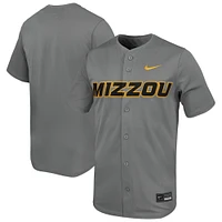Maillot de baseball Nike gris Missouri Tigers Limited pour homme