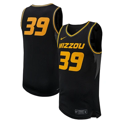 Maillot de basket-ball réplique Nike #39 des Tigers du Missouri noir pour homme