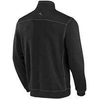 Tommy Bahama Black Missouri Tigers Sport Tobago Bay Tri-Blend Half-Zip Jacket