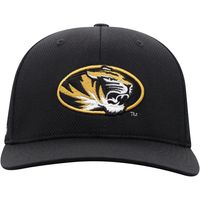 Men's Top of the World Black Missouri Tigers Reflex Logo Flex Hat