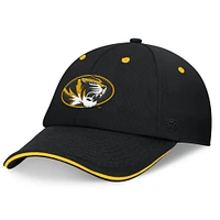 Men's Top of the World Black Missouri Tigers Release Adjustable Hat