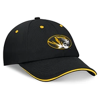 Casquette réglable Top of the World Black Missouri Tigers Release pour hommes