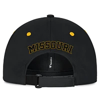 Casquette réglable Top of the World Black Missouri Tigers Release pour hommes