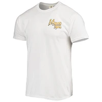 Men's White Missouri Tigers Mascot Bandana T-Shirt