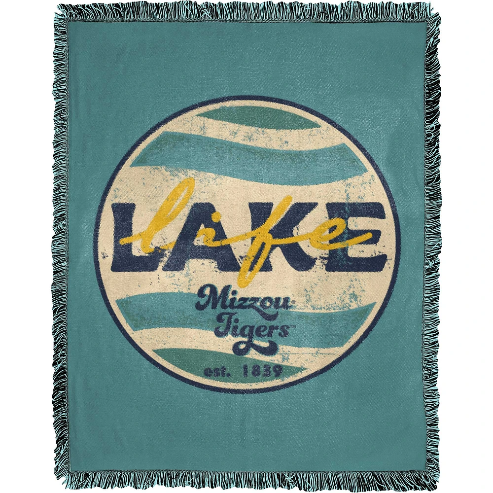 Missouri Tigers 46" x 59" Lake Fun Blanket