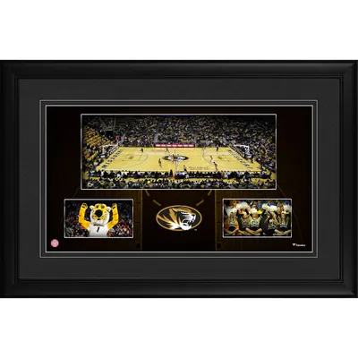 Missouri Tigers Fanatics Authentic Framed 10'' x 18'' Mizzou Arena Panoramic Collage