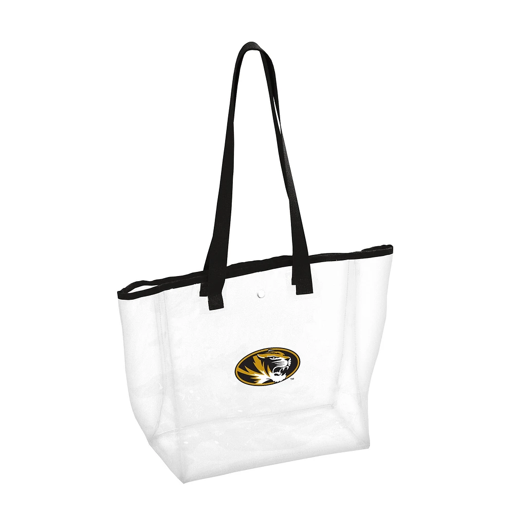 Sac fourre-tout transparent du stade des Missouri Tigers