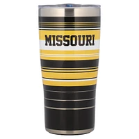 Tervis Missouri Tigres 20oz. Gobelet en acier inoxydable à rayures Hype