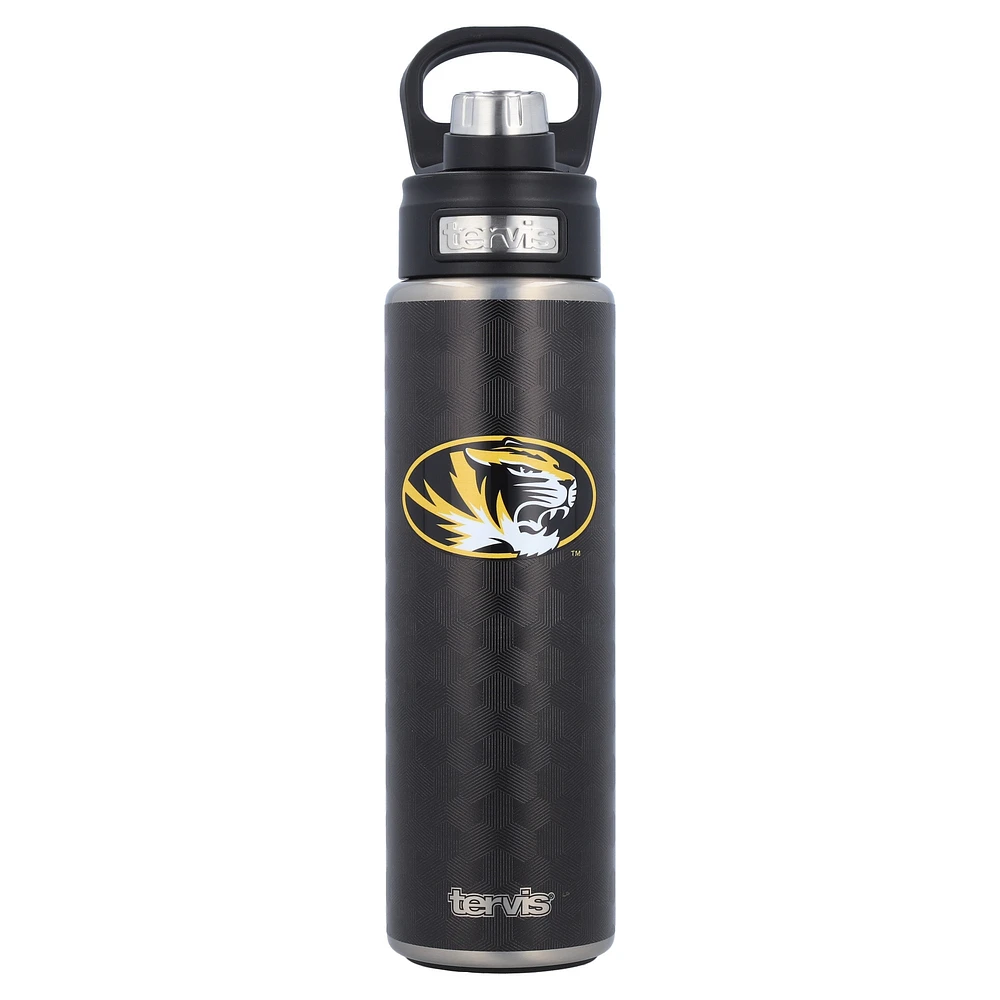 Tervis Missouri Tigres 24oz. Bouteille à large goulot en acier inoxydable Weave