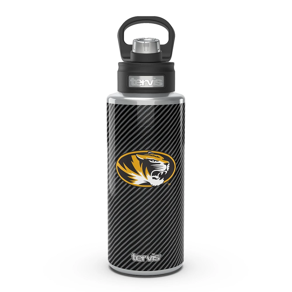 Tervis Missouri Tigres 32oz. Bouteille d'eau à large goulot en fibre de carbone