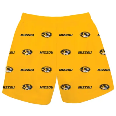 Missouri Tigers Toddler Pull On Shorts - Gold