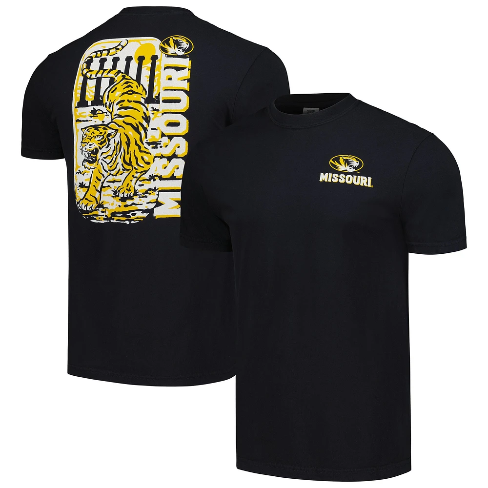 T-shirt unisexe noir Missouri Tigers Hyper Local Brush Tiger Palmetto