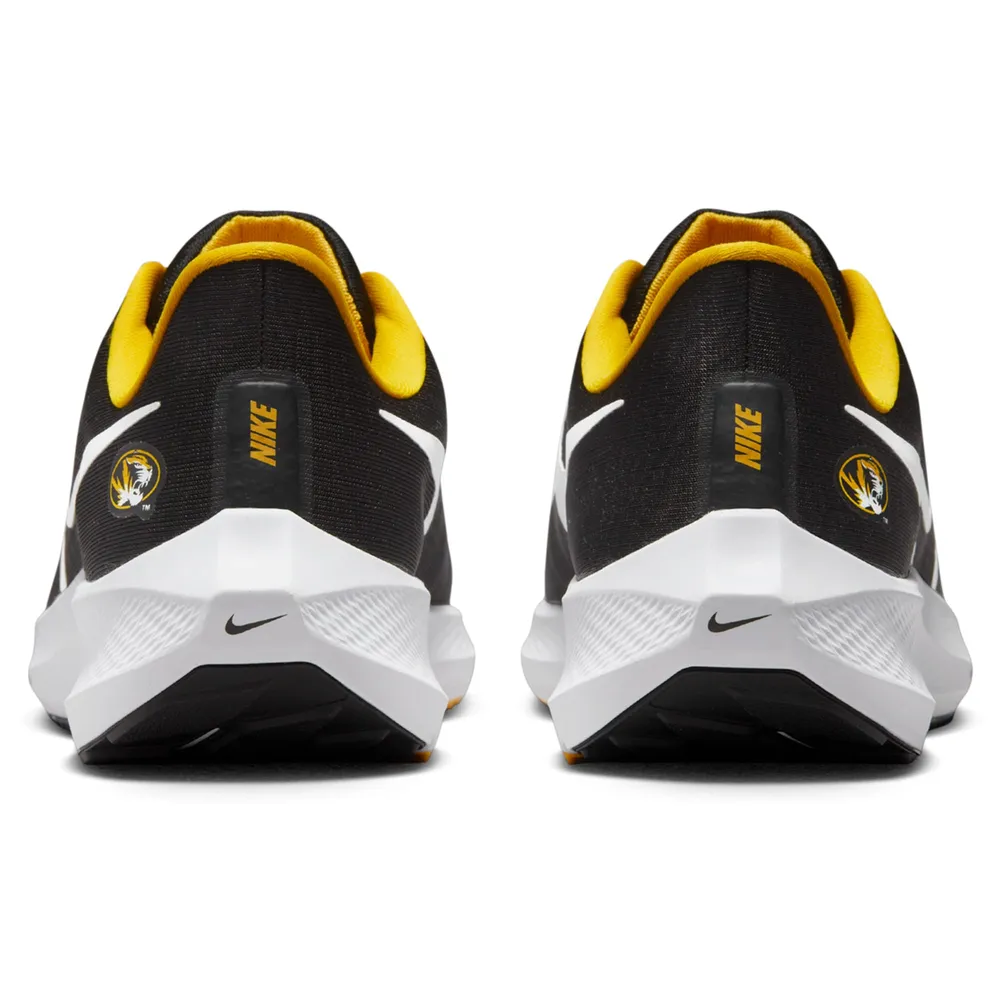 Unisex Nike Black Missouri Tigers Zoom Pegasus 39 Running Shoe