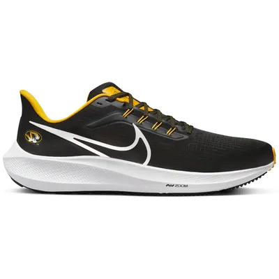 Chaussure de course à pied Nike Missouri Tigers Zoom Pegasus 39 unisexe noire