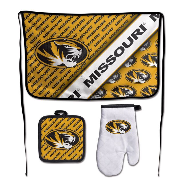 Ensemble de barbecue WinCraft Missouri Tigers 3 pièces