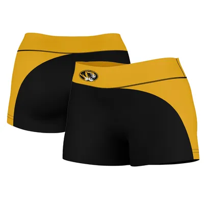 Missouri Tigers Women's Curve Side Shorties - Black/Gold