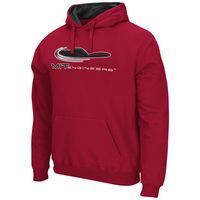 Men's Colosseum Cardinal MIT Engineers Arch and Logo Pullover Hoodie