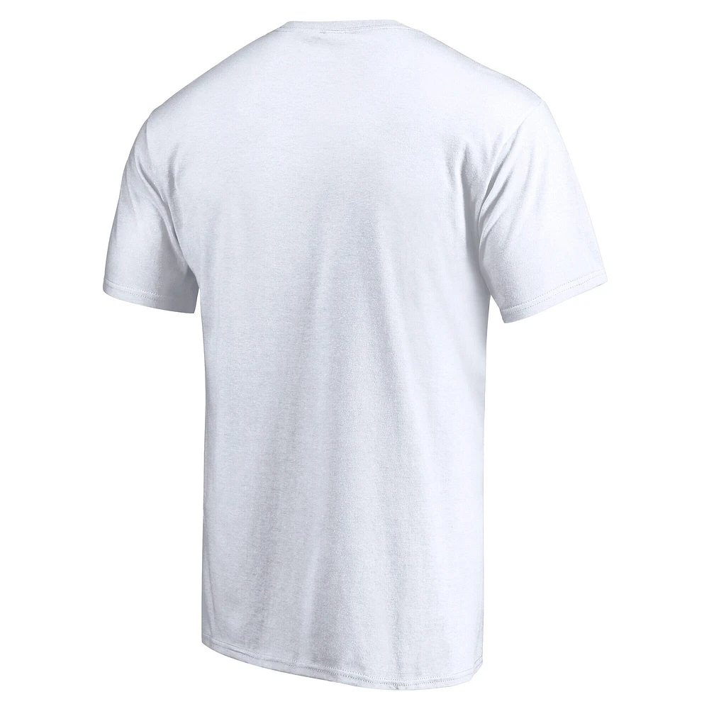 T-shirt blanc pour hommes Fanatics MIT Engineers