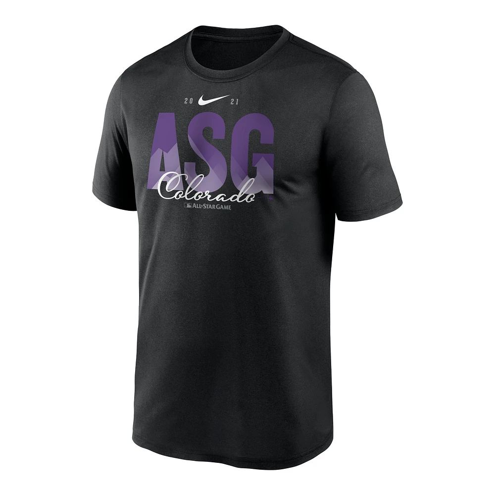 T-shirt de performance Nike MLB All-Star Game 2021 noir pour homme