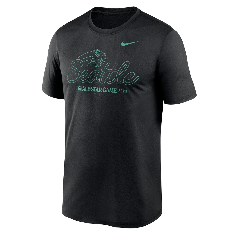 T-shirt Nike 2023 MLB All-Star Game Neon Local Legend pour homme - Noir