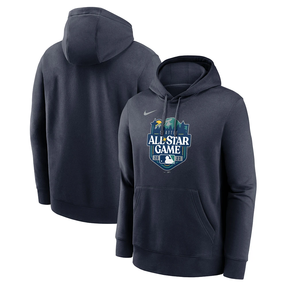 Sweat à capuche Nike 2023 MLB All-Star Game Logo pour homme - Bleu marine