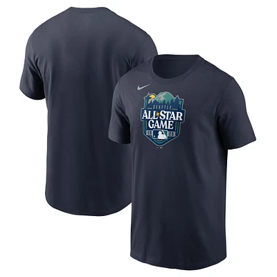 T-shirt à logo Nike 2023 MLB All-Star Game pour homme, bleu marine