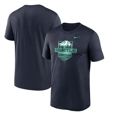 T-shirt pour homme Nike 2023 MLB All-Star Game Outdoors Local Legend - Bleu marine