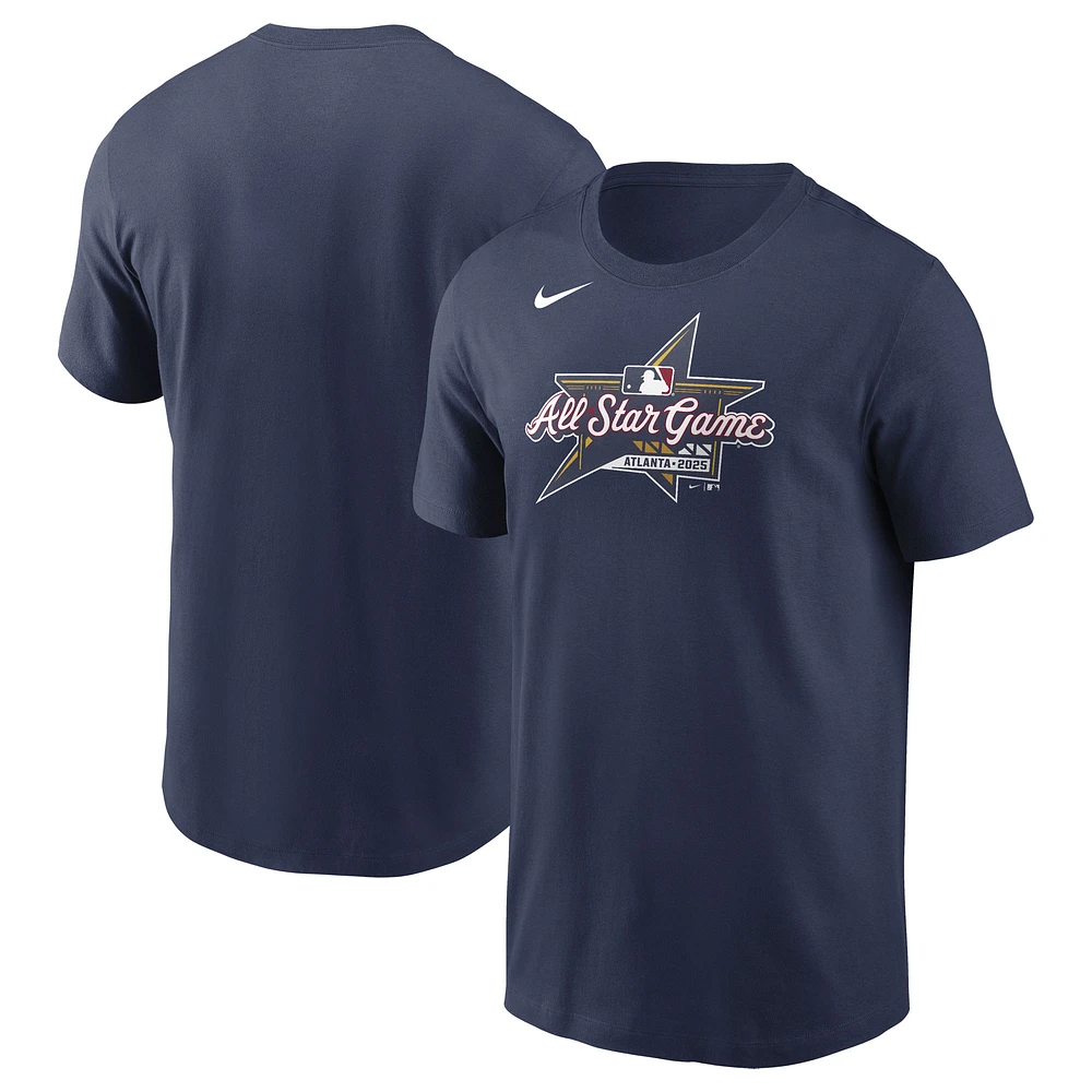 Men's Nike Navy 2025 MLB All-Star Game Logo T-Shirt