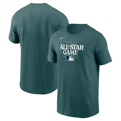 T-shirt Nike sarcelle 2023 MLB All-Star Game Wordmark pour homme