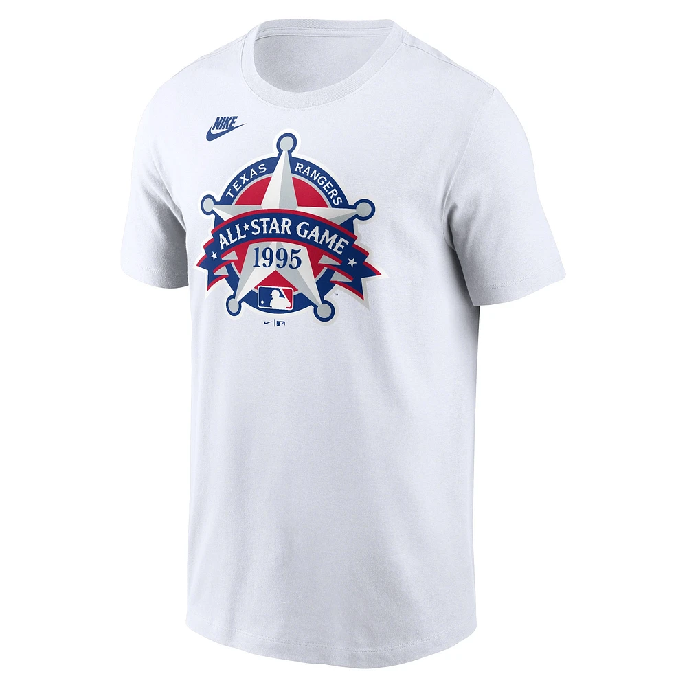 Men's Nike  White 1995 MLB All-Star Game Cooperstown Logo T-Shirt