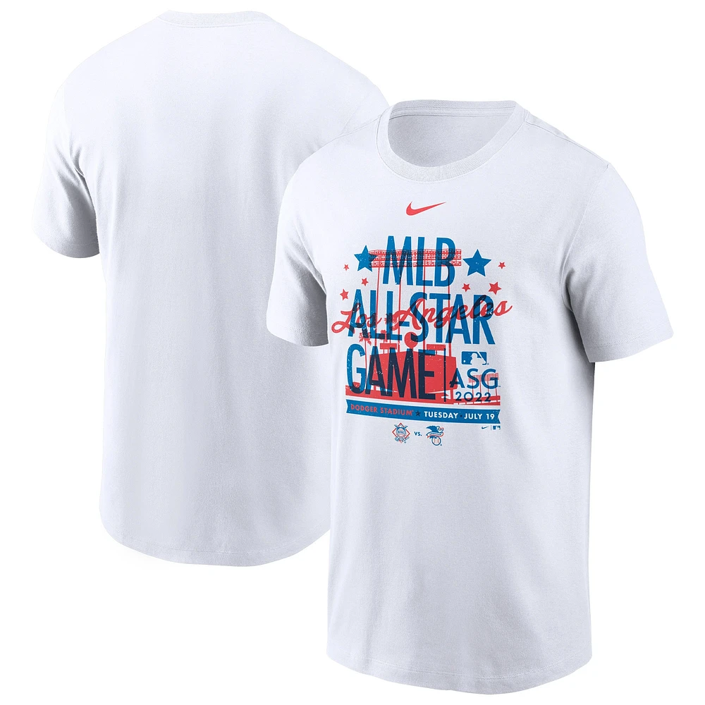 T-shirt essentiel du match des étoiles de la MLB 2022 Nike blanc pour homme