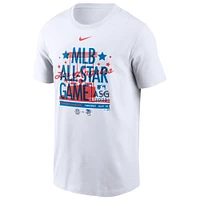 T-shirt essentiel du match des étoiles de la MLB 2022 Nike blanc pour homme