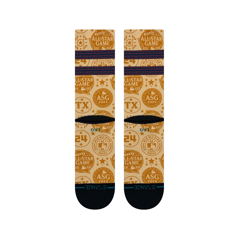 Unisex Stance Tan 2024 MLB All-Star Game Crew Socks