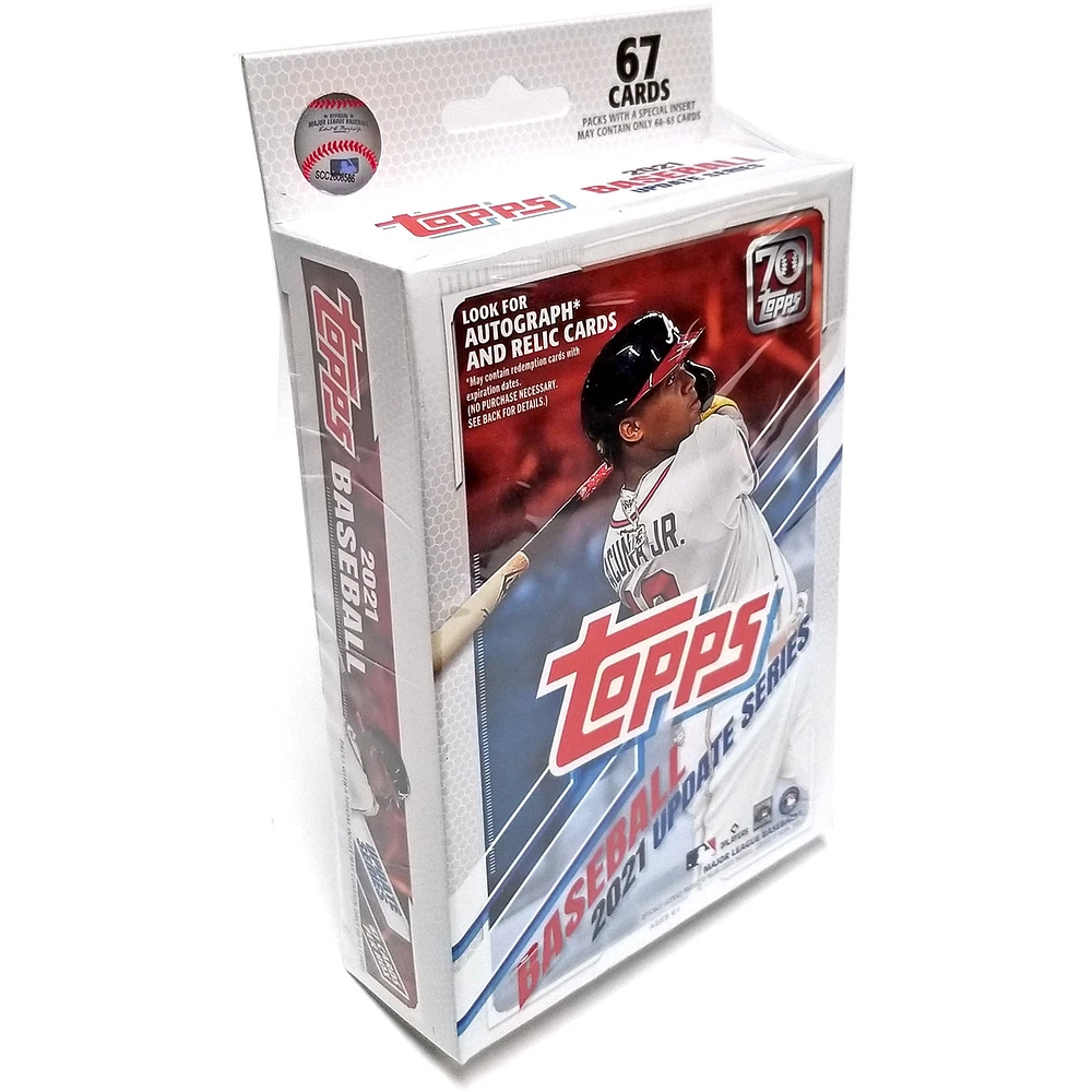 2021 Topps Updates Series Baseball Factory Sealed 7-Pack - Value Box