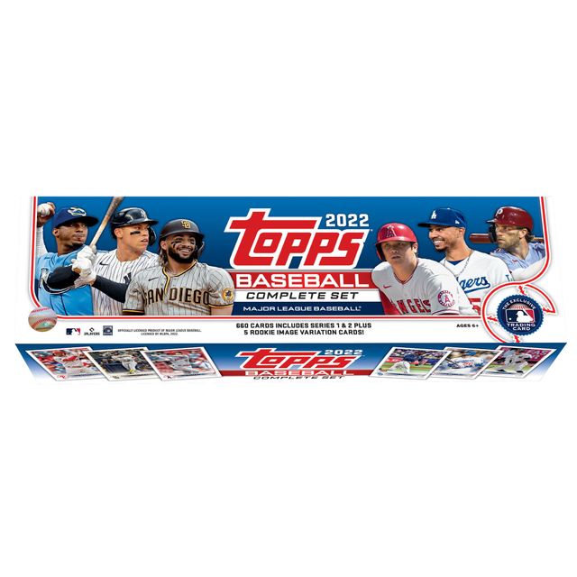 Ensemble complet de baseball Topps 2022 scellé en usine - Édition au détail