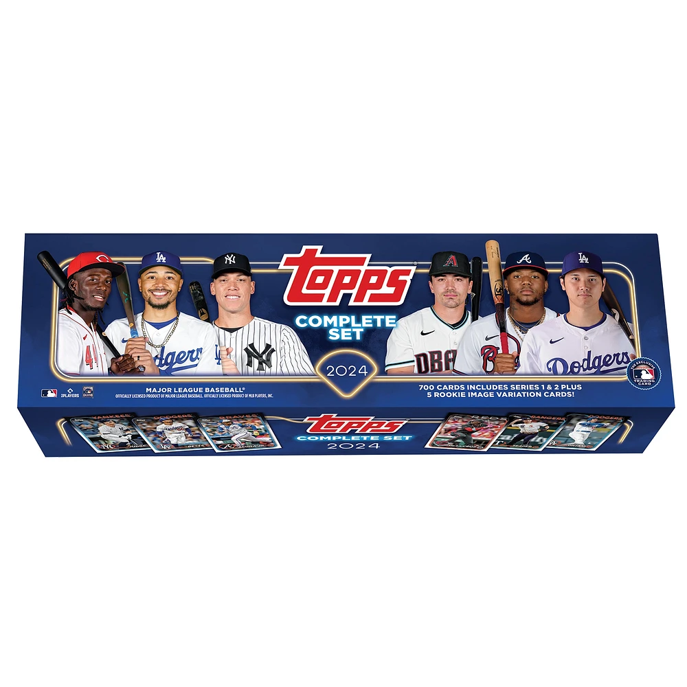 Ensemble complet scellé en usine Topps Baseball 2024