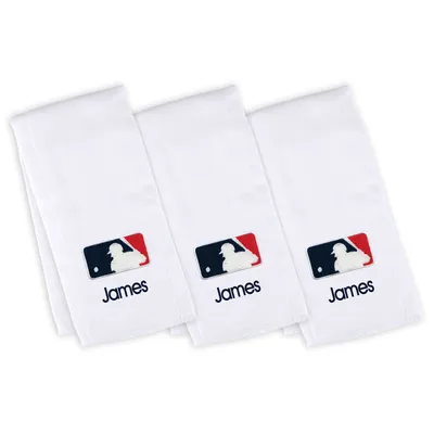 MLB Infant Personalized Burp Cloth -Pack