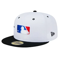 Casquette ajustée 59FIFTY pour homme New Era MLB American League Mascots blanche