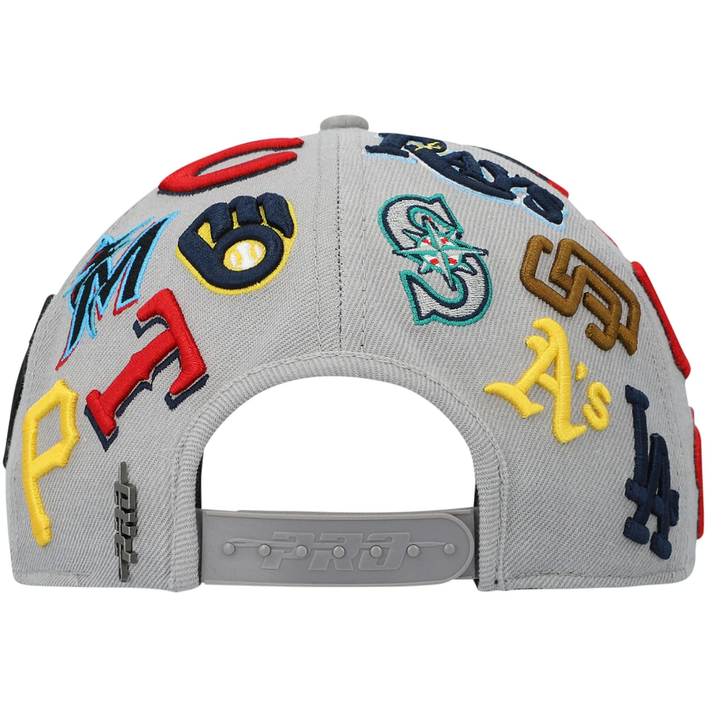 Men's Pro Standard MLB Pro League Wool Snapback Hat