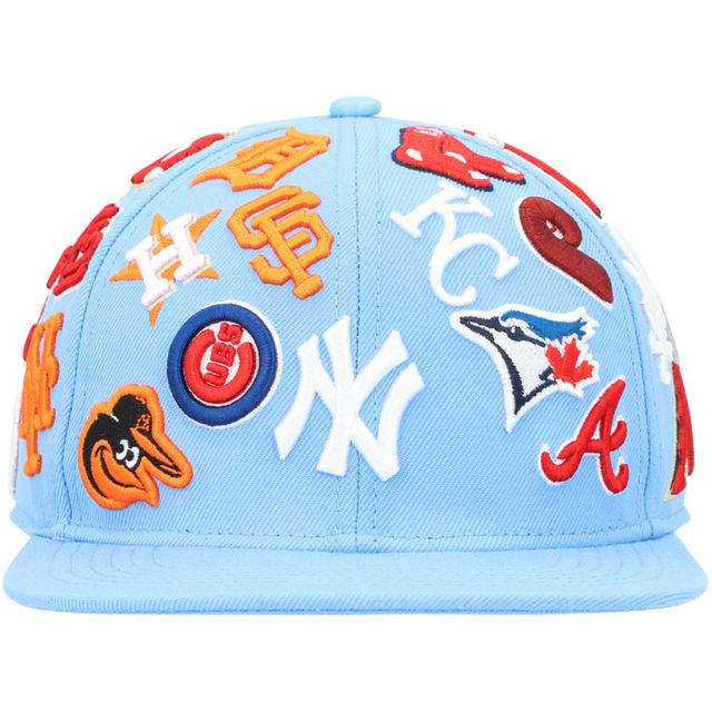 Casquette Snapback Pro Standard MLB Pro League en laine bleu clair pour homme