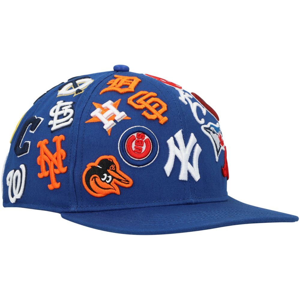 Men's Pro Standard Royal MLB Pro League Wool Snapback Hat