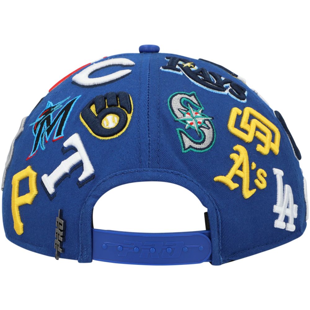 Men's Pro Standard Royal MLB Pro League Wool Snapback Hat